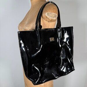 Dolce & Gabbana Patent Leather Tote Bag